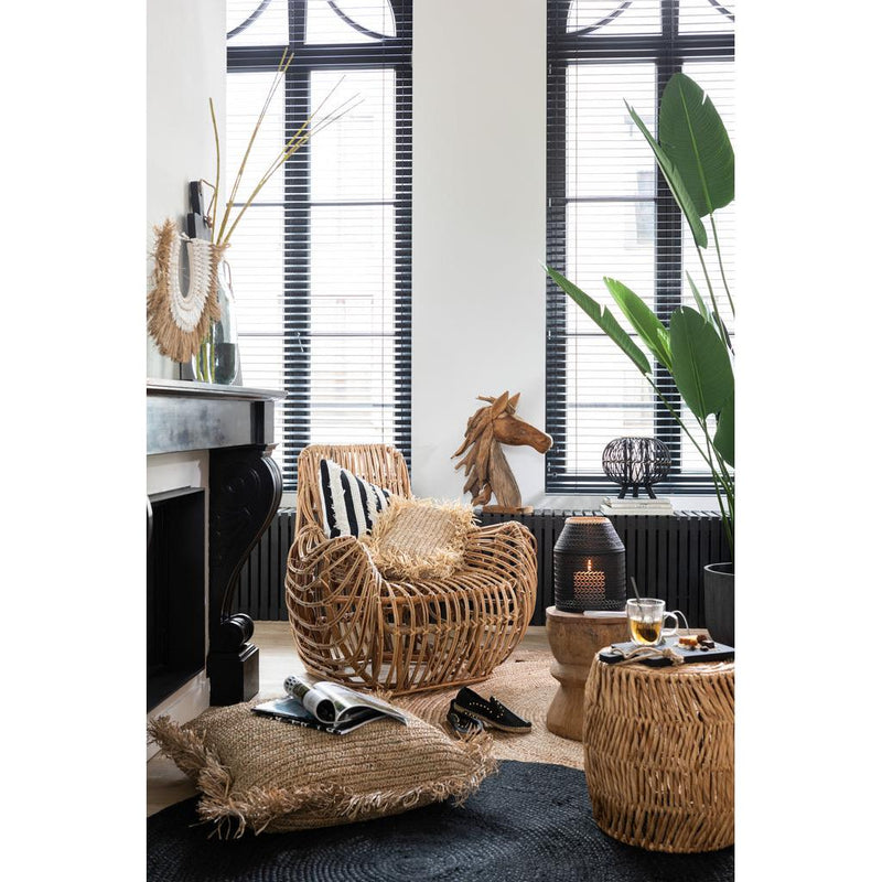 Fauteuil Naturel Rotan 87 cm 87x100x91 cm-Fauteuils-J-Line