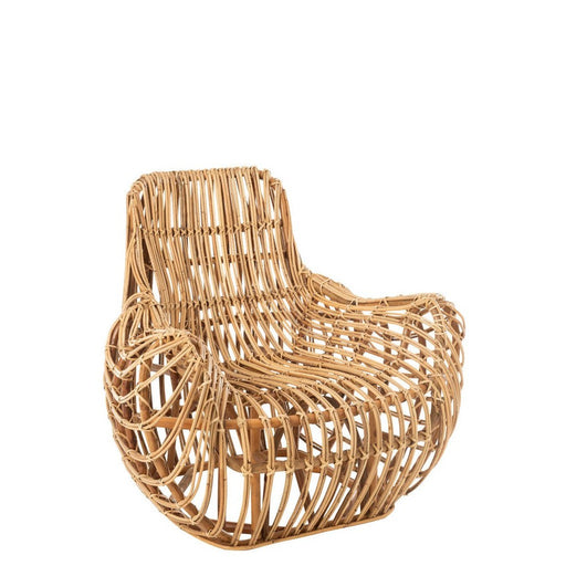 Fauteuil Naturel Rotan 87 cm 87x100x91 cm-Fauteuils-J-Line