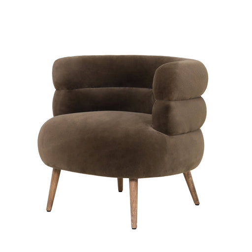Fauteuil Nelly Polyester Bruin-Fauteuils-PTMD