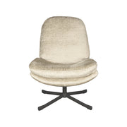 Fauteuil Noel Beige Chenille - 76x90x100 cm-Fauteuils-LABEL51