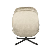Fauteuil Noel Beige Chenille - 76x90x100 cm-Fauteuils-LABEL51