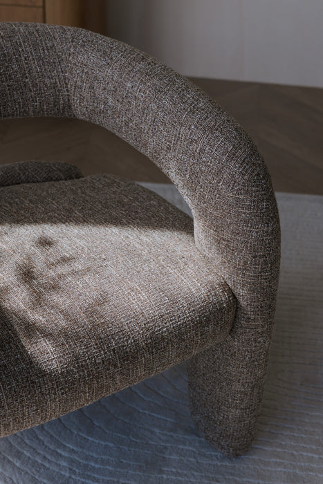 Fauteuil Nova PES Bruin 69.5x66 cm