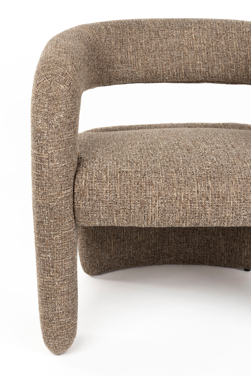 Fauteuil Nova PES Bruin 69.5x66 cm-Fauteuils-Creating Home
