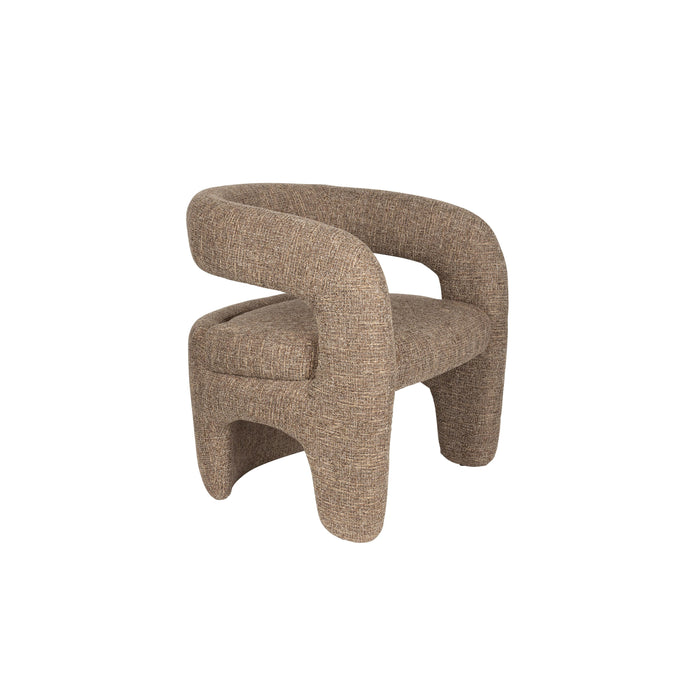 Fauteuil Nova PES Bruin 69.5x66 cm-Fauteuils-Creating Home