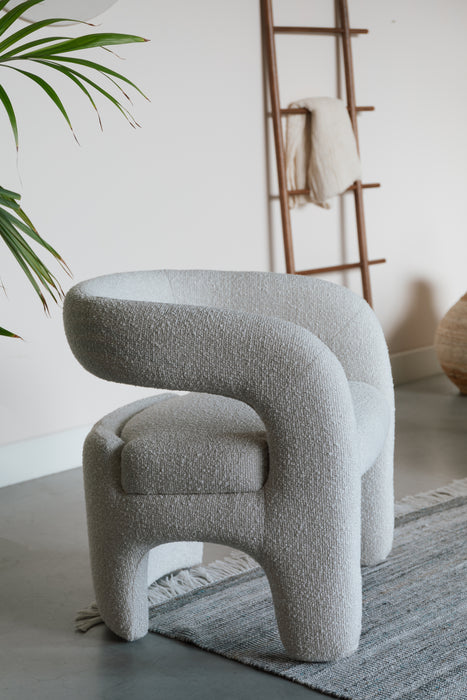 Fauteuil Nova PES Off white 69x66 cm-Fauteuils-Creating Home