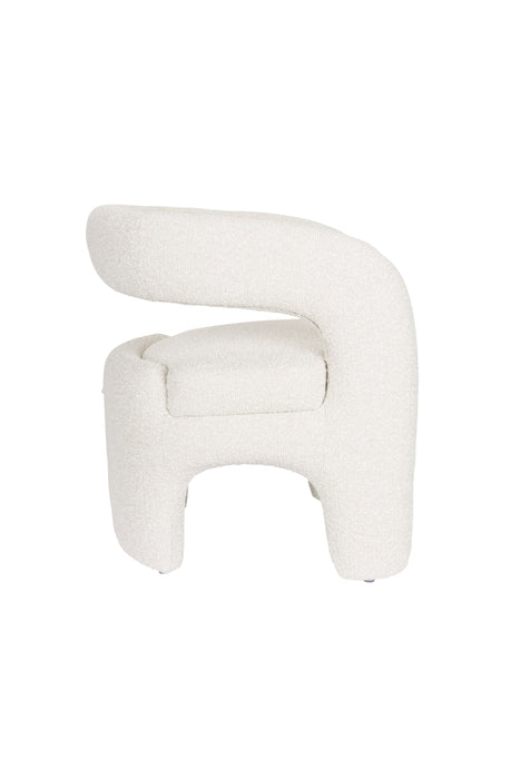 Fauteuil Nova PES Off white 69x66 cm-Fauteuils-Creating Home