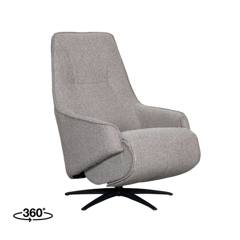Fauteuil Odense Mushroom Boucle 2-Motorig 68x87x110 cm-Fauteuils-LABEL51