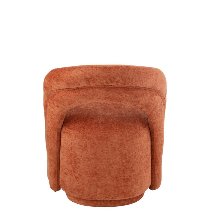 Fauteuil Oranje Grenenhout 66 cm 64x66x80 cm-Fauteuils-J-Line