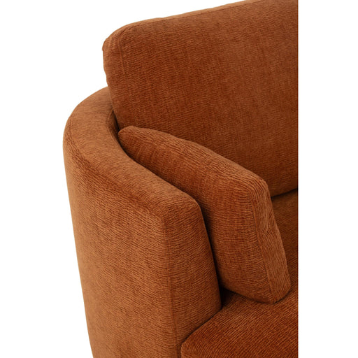 Fauteuil Oranje Populierenhout 100 cm-Fauteuils-J-Line