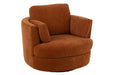 Fauteuil Oranje Populierenhout 100 cm-Fauteuils-J-Line