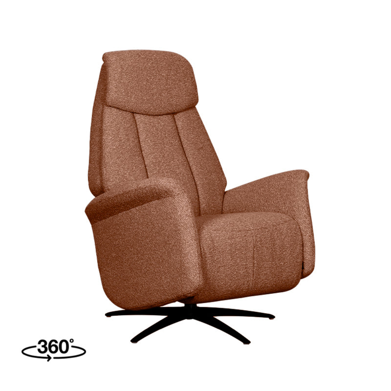 Fauteuil Oslo Coral Boucle 1-Motorig 79x87x112 cm-Fauteuils-LABEL51