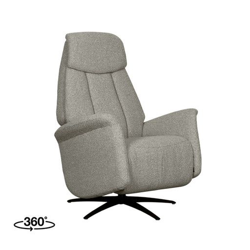 Fauteuil Oslo Mushroom Boucle 1-Motorig 79x87x112 cm-Fauteuils-LABEL51