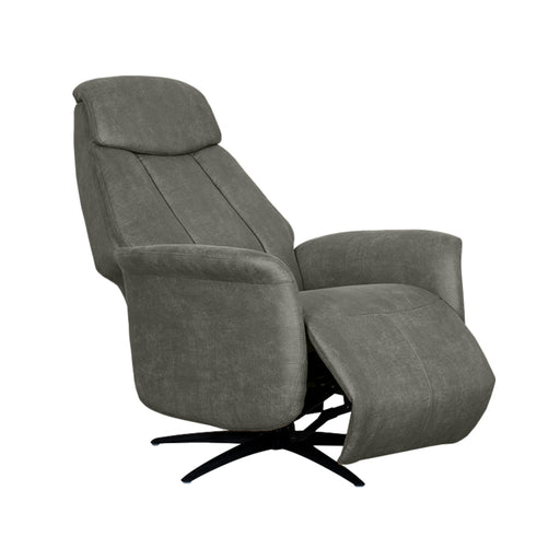 Fauteuil Oslo Taupe Kunstleder 1-Motorig 79x87x112 cm-Fauteuils-LABEL51