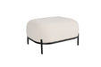 Fauteuil Polly Teddy Polyester Ivoor 50.5x66 cm-Fauteuils-Creating Home