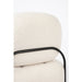 Fauteuil Polly Teddy Polyester Ivoor 71.5x66 cm-Fauteuils-Creating Home