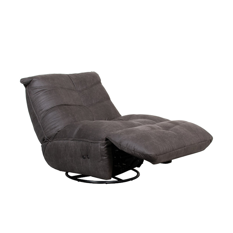 Fauteuil Powernap Station Antraciet Kunstleder 90x110x95 cm-Fauteuils-LABEL51