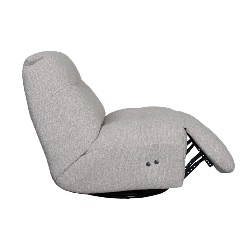 Fauteuil Relax and Recharge Naturel Boucle Met Accu 90x110x95 cm-Fauteuils-LABEL51