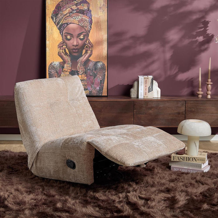 Fauteuil Relaxfauteuil Chill Beige 78x97x90 cm-Fauteuils-Starfurn