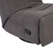 Fauteuil Relaxfauteuil Lazy Donker Grijs 78x97x90 cm-Fauteuils-Starfurn