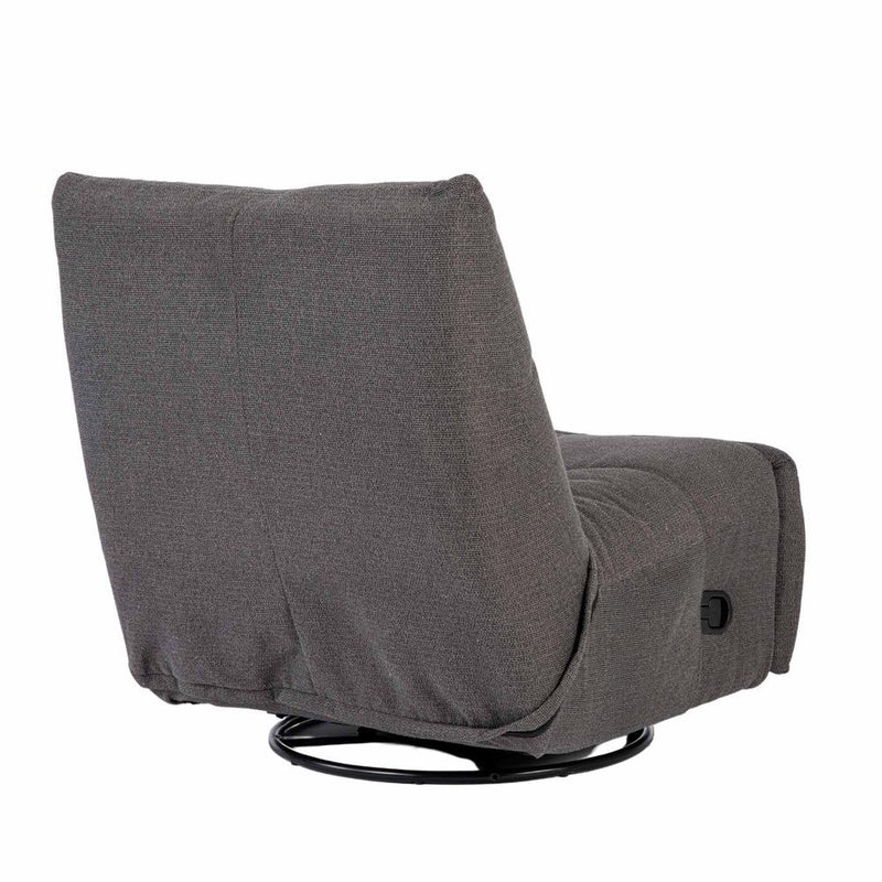 Fauteuil Relaxfauteuil Lazy Donker Grijs 78x97x90 cm-Fauteuils-Starfurn