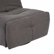 Fauteuil Relaxfauteuil Lazy Donker Grijs 78x97x90 cm-Fauteuils-Starfurn