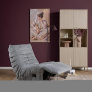Fauteuil Relaxfauteuil Zen Grijs 78x97x90 cm-Fauteuils-Starfurn