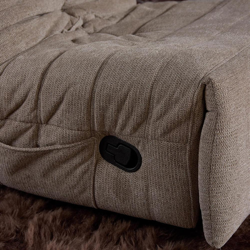 Fauteuil Relaxfauteuil Zen Taupe 78x97x90 cm-Fauteuils-Starfurn