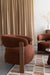 Fauteuil Robyn Polyester Rood 70.5x78 cm