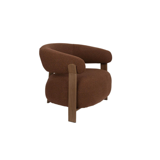 Fauteuil Robyn Polyester Rood 70.5x78 cm-Fauteuils-Creating Home