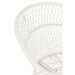 Fauteuil Rocking Stoel+Sierkussen Zayo Metaal/Reed Wit-Fauteuils-J-Line