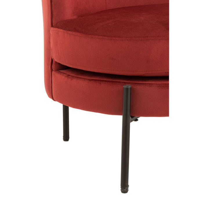 Fauteuil Rood Multiplex Rond 67 cm-Fauteuils-J-Line