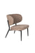 Fauteuil Sanne Bruinie Polyester Bruin 72x62 cm-Fauteuils-Creating Home