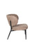 Fauteuil Sanne Bruinie Polyester Bruin 72x62 cm-Fauteuils-Creating Home