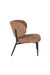 Fauteuil Sanne Polyester Oranje 72x62 cm-Fauteuils-Creating Home