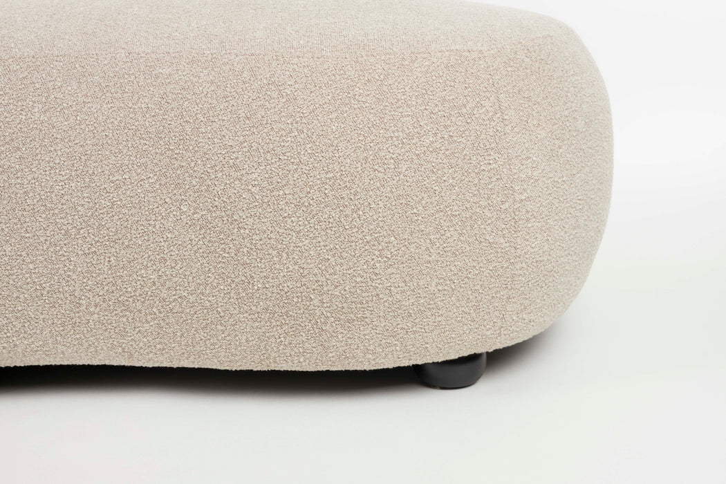 Fauteuil Sofa Noxx Polyester Beige 115x185 cm