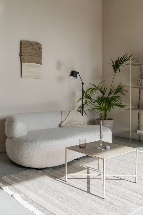 Fauteuil Sofa Noxx Polyester Wit 115x185 cm-Fauteuils-Creating Home