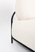 Fauteuil Sofa Polly Teddy Polyester Ivoor 71.5x125 cm-Fauteuils-Creating Home
