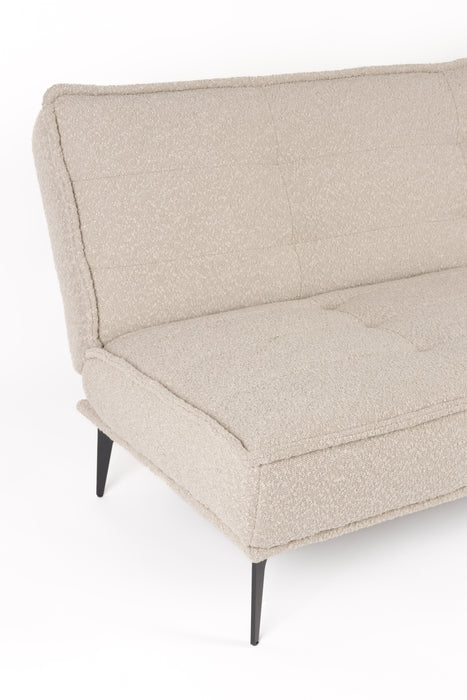Fauteuil Sofabed Cielke Polyester Grijs 90x184 cm-Fauteuils-Creating Home