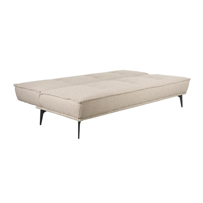 Fauteuil Sofabed Cielke Polyester Grijs 90x184 cm-Fauteuils-Creating Home