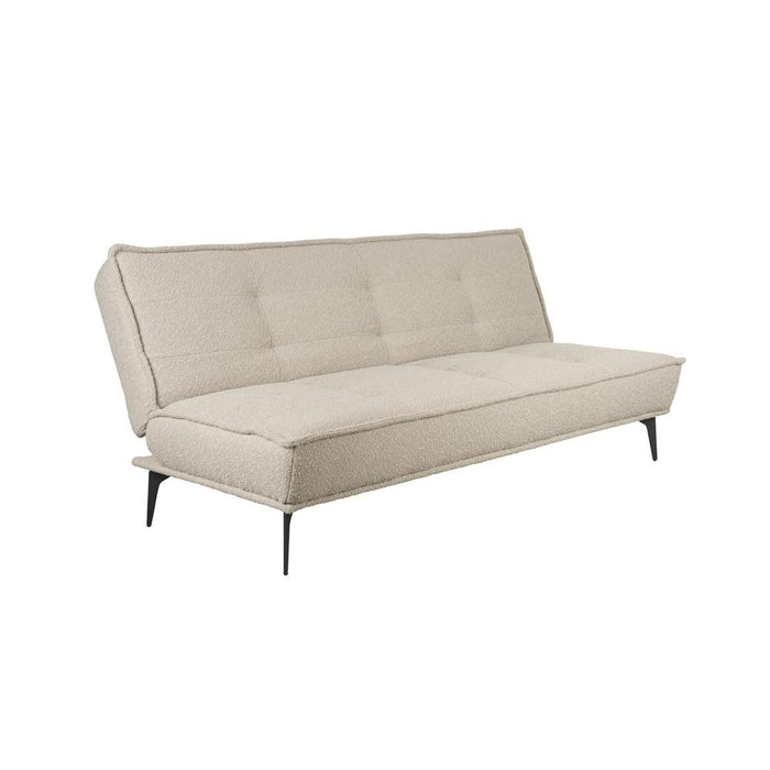 Fauteuil Sofabed Cielke Polyester Grijs 90x184 cm-Fauteuils-Creating Home