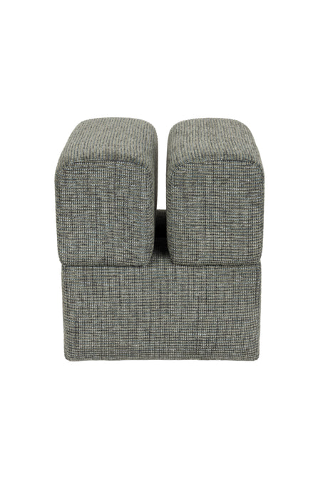 Fauteuil Staple Stool Polyester, MDF Groen, sfeerbeeld 4