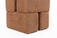 Fauteuil Staple Polyester Terracotta 40x40 cm-Fauteuils-White Label Living