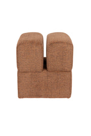 Fauteuil Staple Polyester Terracotta 40x40 cm-Krukken-Creating Home