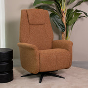 Fauteuil Stockholm Coral Boucle 1-Motorig 77x87x112 cm-Fauteuils-LABEL51