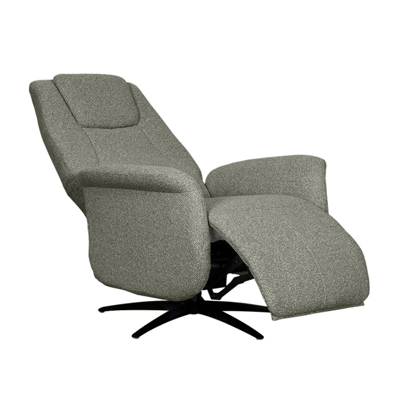 Fauteuil Stockholm Mushroom Boucle 1-Motorig 77x87x112 cm-Fauteuils-LABEL51
