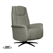 Fauteuil Stockholm Mushroom Boucle 1-Motorig 77x87x112 cm-Fauteuils-LABEL51