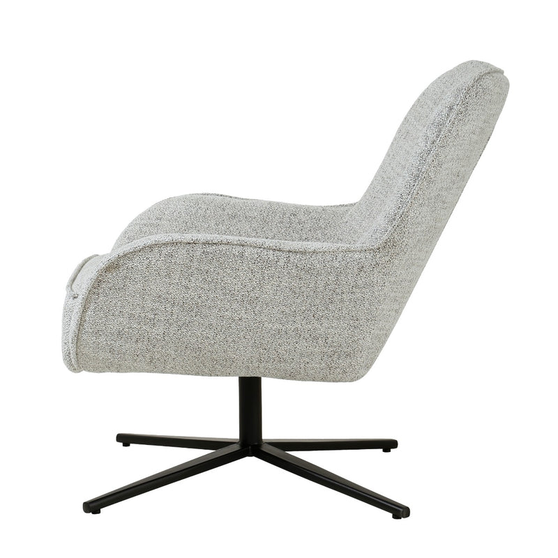 Fauteuil Sven Bisque Oasis Draaibaar 78 cm 78x86x84 cm-Fauteuils-Livingfurn