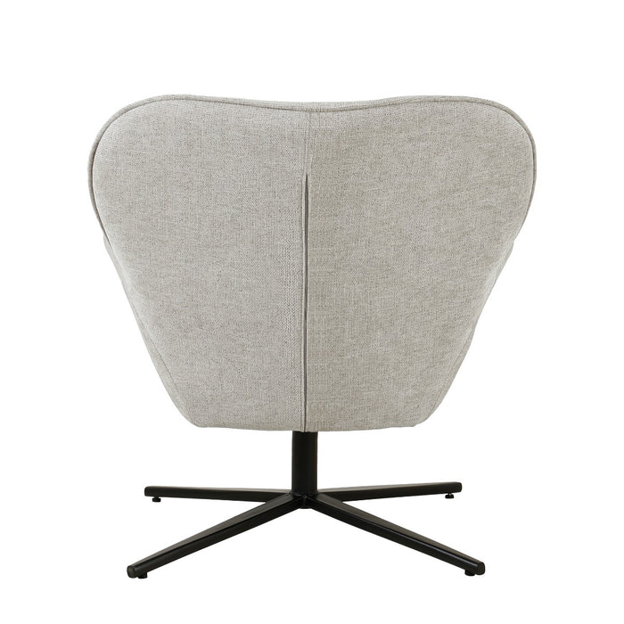 Fauteuil Sven Toffee Draaibaar 78 cm 78x86x84 cm-Fauteuils-Livingfurn