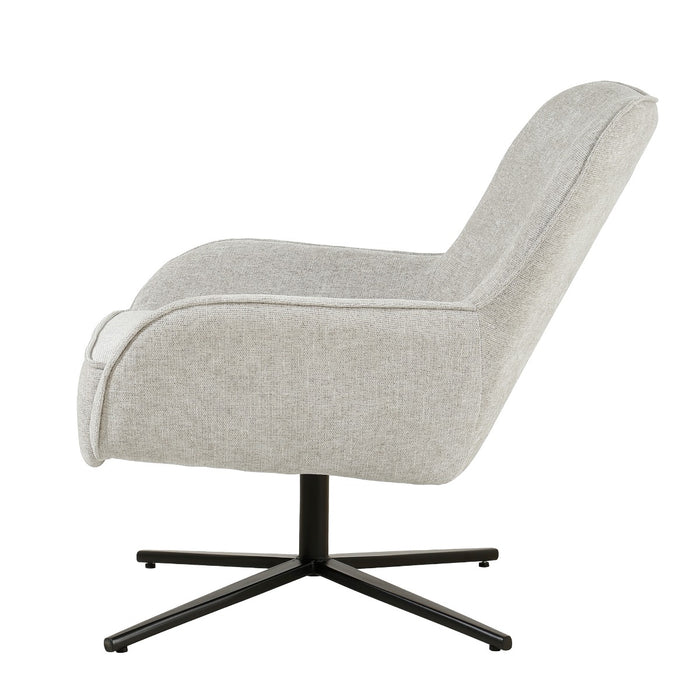 Fauteuil Sven Toffee Draaibaar 78 cm-Fauteuils-Livingfurn