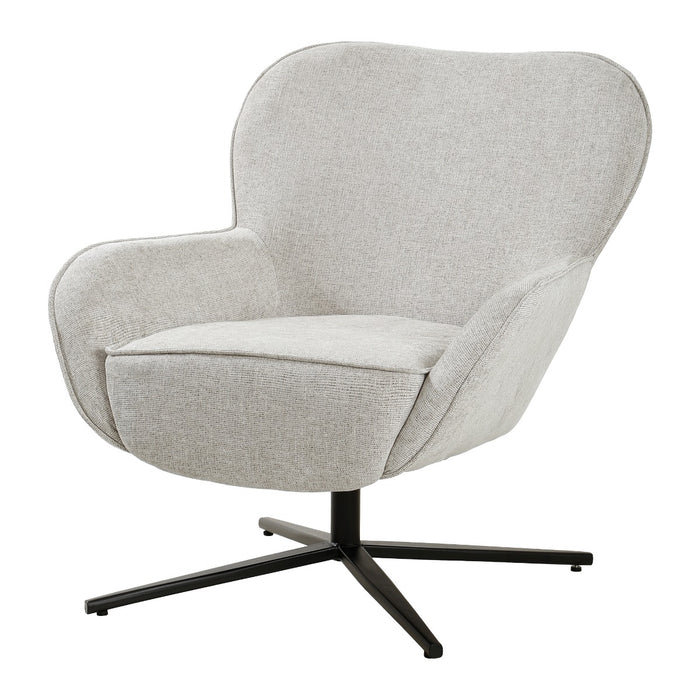 Fauteuil Sven Toffee Draaibaar 78 cm-Fauteuils-Livingfurn